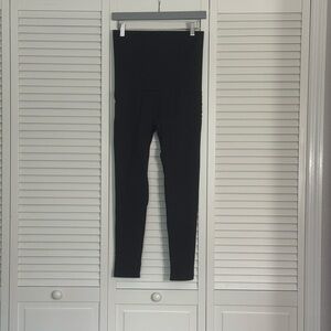 Belly Bandit Mother Tucker Postpartum Compression Leggings Sz Small in Black